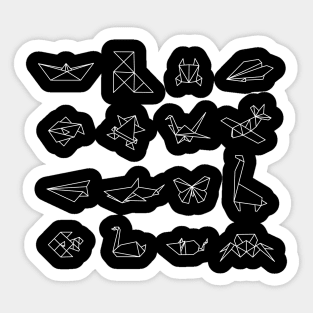 Origami Collection Sticker